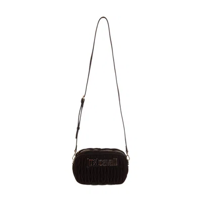 Just Cavalli Cross-body Bag In Black