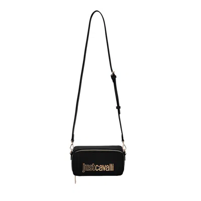 Just Cavalli Cross-body Bag In Black