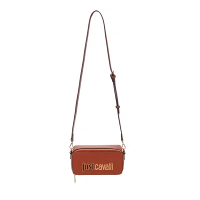 Just Cavalli Cross-body Bag In Brown