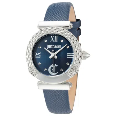Just Cavalli Curiosa Women's Watch Jc1l332l0015 In Blue