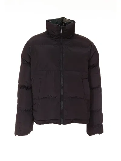 Just Cavalli Down Jacket In Black