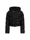 Just Cavalli Down Jacket In Black