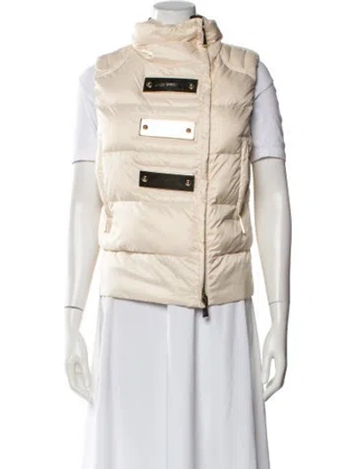 Pre-owned Just Cavalli Down Jacket In Neutral