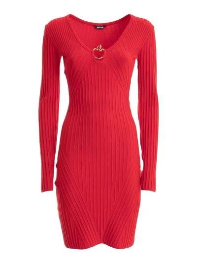 Just Cavalli Dress In Red