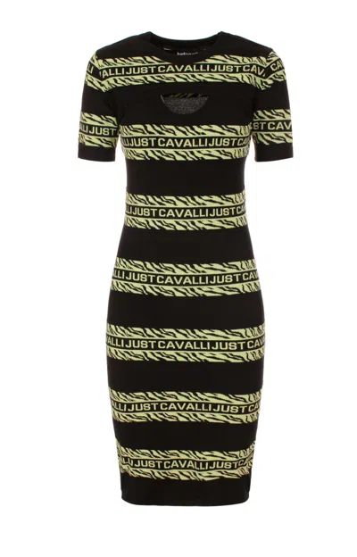 Just Cavalli Dress In Black