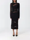 Just Cavalli Dress  Woman Color Black In Black