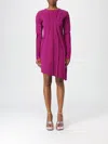 Just Cavalli Dress  Woman Color Cherry In Purple