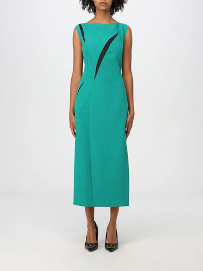 Just Cavalli Dress  Woman Color Green In Grün