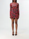 Just Cavalli Dresses In Rot
