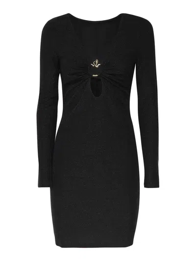 Just Cavalli Vestido Midi - Negro