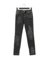 Just Cavalli Five Pockets To Make Old Denim Trousers In Black