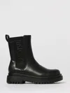 Just Cavalli Flat Ankle Boot  Woman Color Black In Black