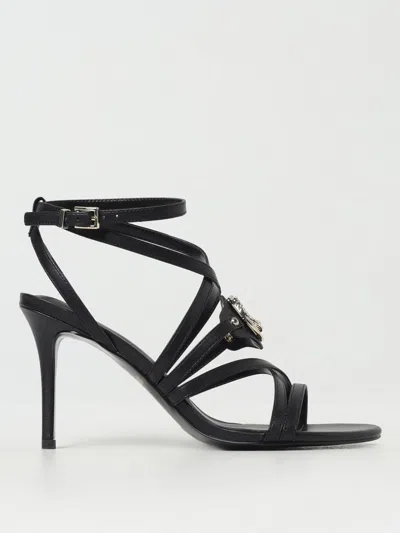 Just Cavalli Flat Sandals  Woman Color Black