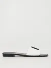 Just Cavalli Flat Sandals  Woman Color White In ホワイト