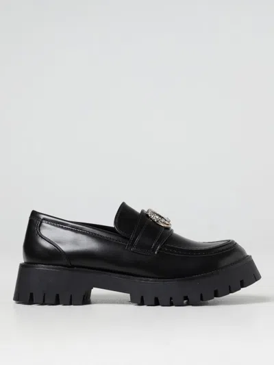 Just Cavalli Flat Shoes  Woman Color Black In Schwarz
