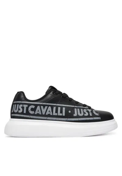 Just Cavalli Fondo Ursa Dis Sneakers. D02 In Nero
