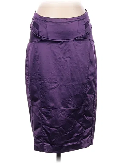Pre-owned Just Cavalli Formal Skirt In Purple