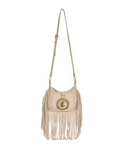 Just Cavalli Fringes Bag 2 In Sand