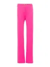 JUST CAVALLI FUCHSIA FLARED TROUSERS