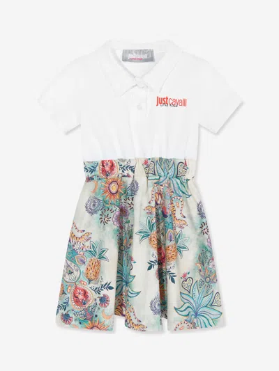 Just Cavalli Babies'  Girls Hobi Midi Dress In Multi