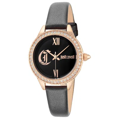 Just Cavalli Glam Chic Women's Watch In Black