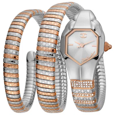 Just Cavalli Glam Snake Women's Watch In Multi