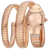 Just Cavalli Glam Snake Women's Watch In Gold