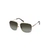 Just Cavalli Brown Gradient Navigator Unisex Sunglasses Sjc030 0493 61