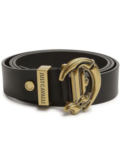 Just Cavalli Gothic Belt In Schwarz