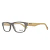 Just Cavalli Gray Plastic Frames In Multi