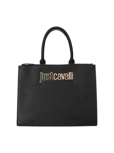 Just Cavalli Handbag In Black