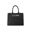 Just Cavalli Tote Bag  Woman Color Black In Black