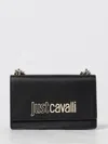 Just Cavalli Chain-strap Crossbody Bag In Black