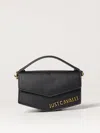 Just Cavalli Logo-plaque Tote Bag In Black