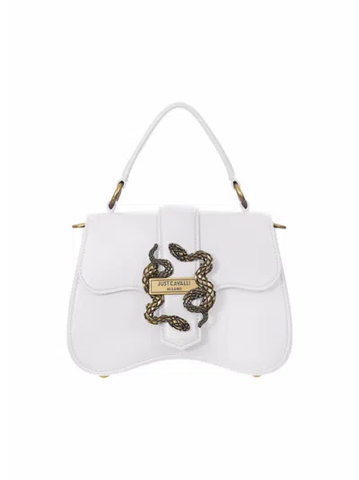 Just Cavalli Handbag In White