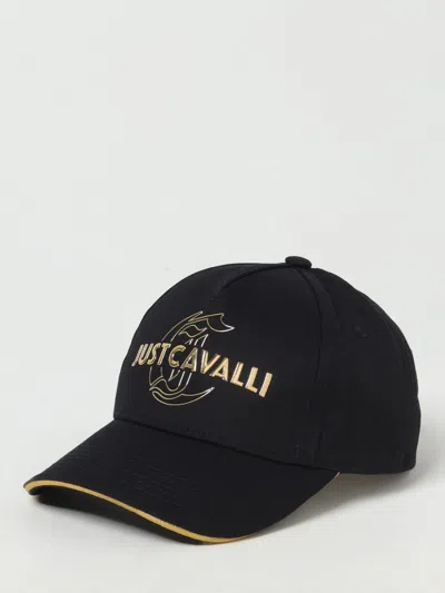 Just Cavalli Hat Men  In Black