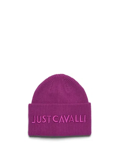 Just Cavalli Hat In Purple