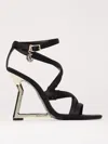 Just Cavalli Heeled Sandals  Woman Color Black In Black