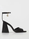 Just Cavalli Heeled Sandals  Woman Color Black In Black