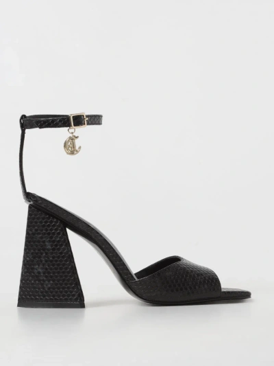 Just Cavalli Heeled Sandals  Woman Colour Black