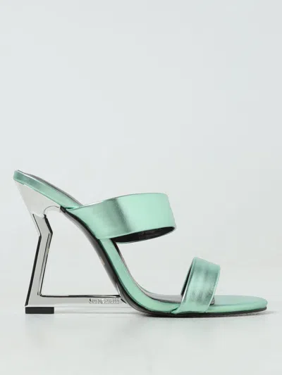 Just Cavalli Heeled Sandals  Woman Color Green