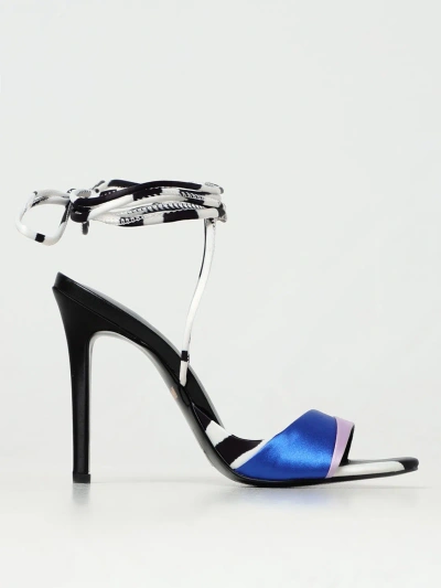Just Cavalli High Heel Shoes  Woman Color Blue