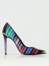 JUST CAVALLI HIGH HEEL SHOES JUST CAVALLI WOMAN COLOR MULTICOLOR,F37834005