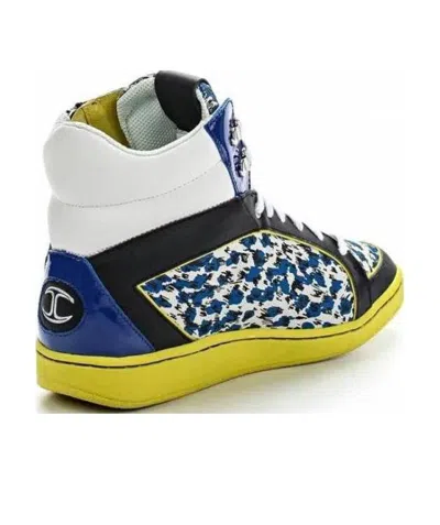 Just Cavalli High-top Leisure Sneakers In Multicolor