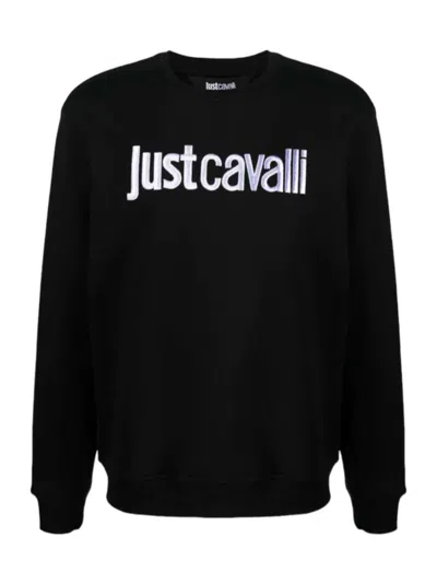 Just Cavalli Hoodie In Black