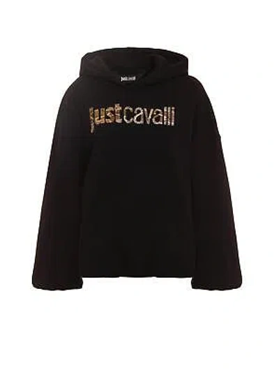 Pre-owned Just Cavalli Hoodie In Black