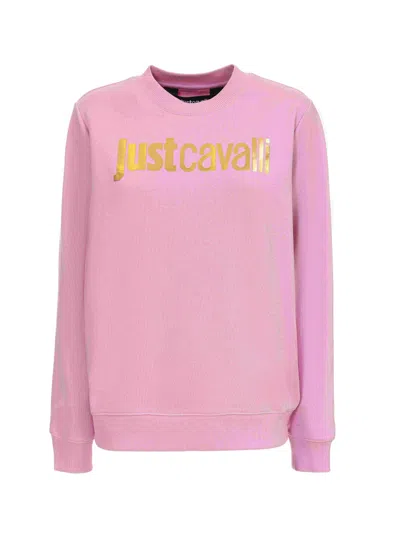 Just Cavalli Hoodie In Pink