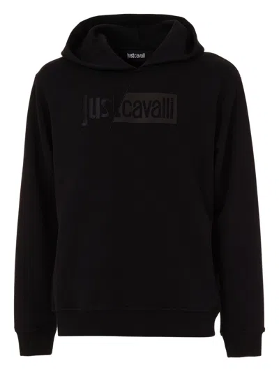 JUST CAVALLI JUST CAVALLI HOODIE WITH LOGO