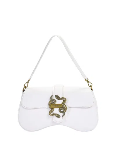 Just Cavalli Iconic Snakes Bag 1 In White