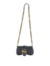 Just Cavalli Iconic Snakes Bag 7 In Black